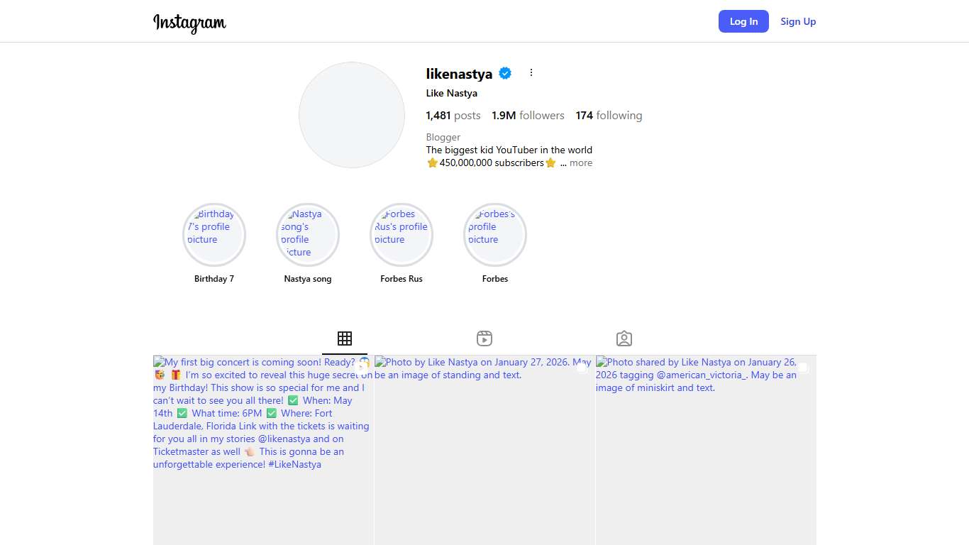 Like Nastya (@likenastya) • Instagram photos and videos